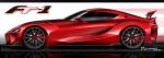 Toyota FT-1 Concept 2014 года